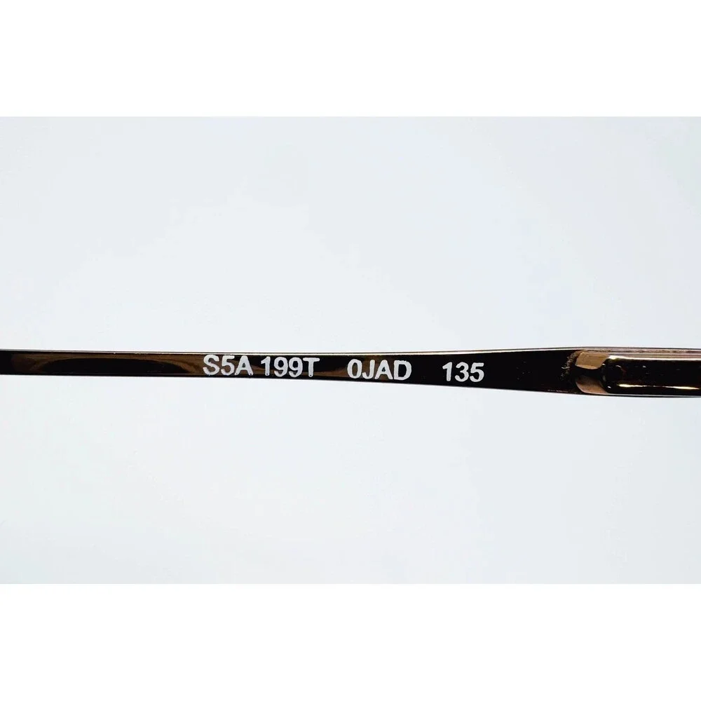 Saks Fifth Avenue Eyeglasses Women Brown Oval S5A 199T 52-18-135